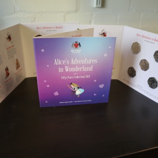 Alice's Adventures in Wonderland coin set